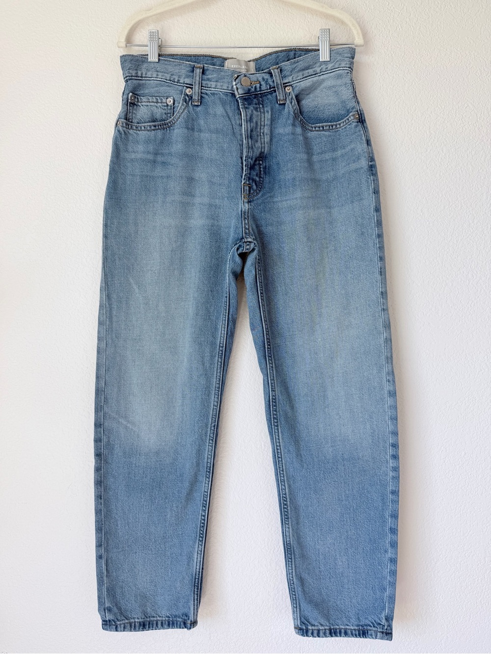 Everlane The Summer Slouch Jean Light Wash Organic Cotton TENCEL Jeans 26